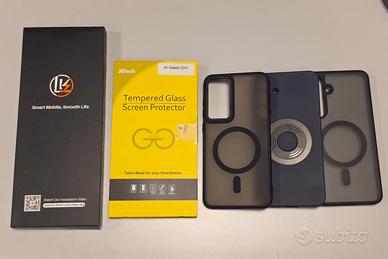 Samsung Galaxy S24+ Plus  cover custodia vetro