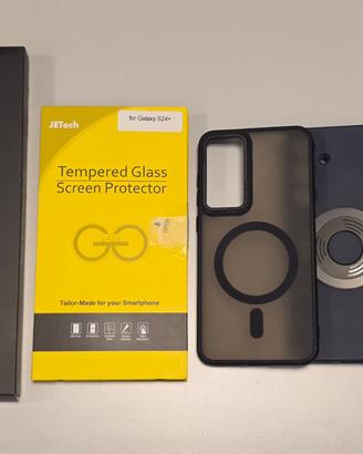 Samsung Galaxy S24 Plus  cover custodia vetro