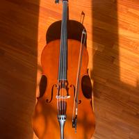 Violoncello da studio e archetto