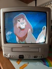 TV catodico antica Sinudyne retrogaming