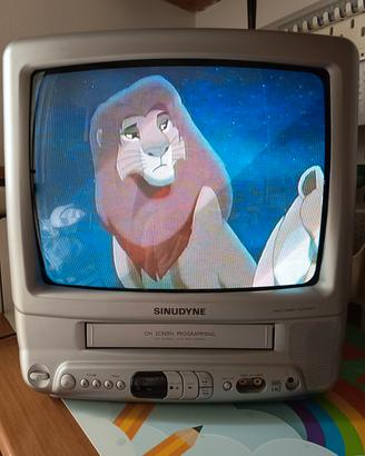 TV catodico antica Sinudyne retrogaming