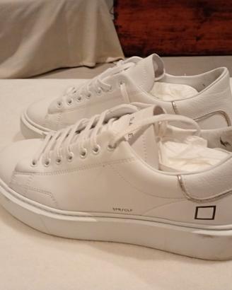 Sneakers D.A.T.E.  Sfera Calf Withe come nuove