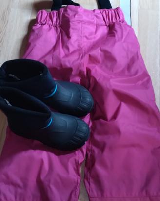 salopette e dopo sci 