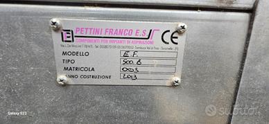 aspiratrucioli due sacchi