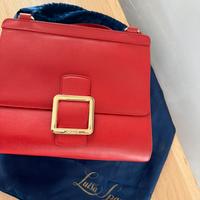 Borsa rossa in pelle Luisa Spagnoli nuova