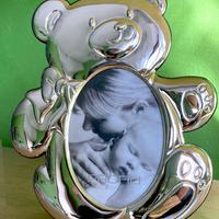 PORTAFOTO in ARGENTO PER BATTESIMO NASCITA