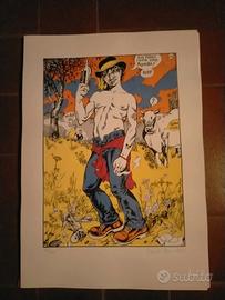 Xilografia Paolo Bacilieri firmata e numerata l