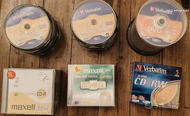 DVD e CD per masterizzare