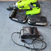 TRAPANO AVVITATORE A BATTERIA 24 V CON PERCUSSIONE