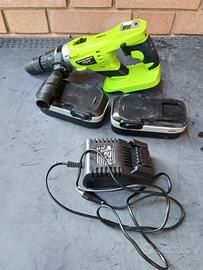 TRAPANO AVVITATORE A BATTERIA 24 V CON PERCUSSIONE