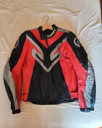 Giacca Moto in Pelle 