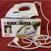 Ferro da stiro black & decker a vapore