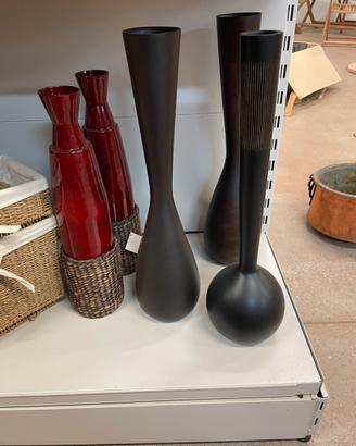 Vasi da Terra Alti Design Moderno– Ceramica, Legno
