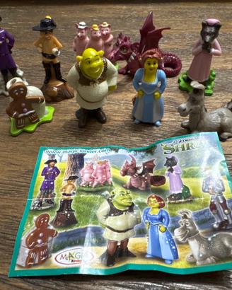 Sorpresine Kinder Shrek 3  completa 2007