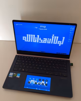 Zenbook Pro 14 doppio schermo e Nvidia GTX1050