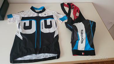 completo ciclismo Giordana e salopette My Bike 