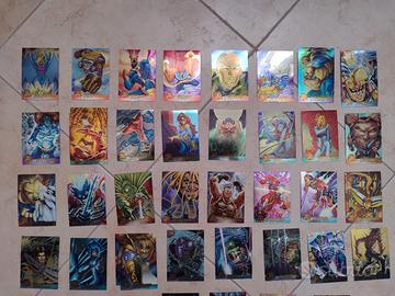 Lotto Carte 1995 Fleer Ultra X-Men All-Chromium