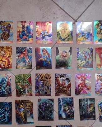 Lotto Carte 1995 Fleer Ultra X-Men All-Chromium