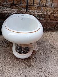 bagno nuovo anni 90 bordato in oro 