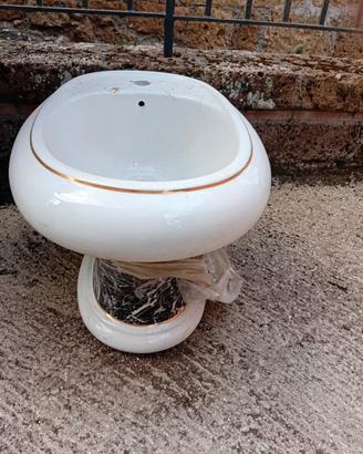 bagno nuovo anni 90 bordato in oro 