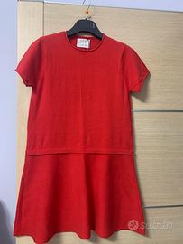 Abito Zara Ragazza 13 14 anni Rosso