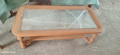 tavolino legno naturale