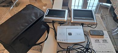 MOBILE DVD SYSTEM WHITH DUAL SCREEN X  AUTO