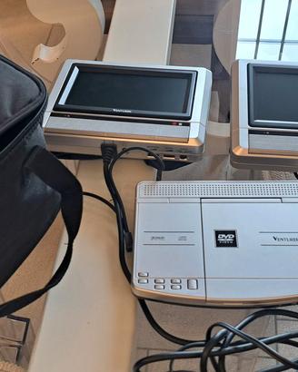 MOBILE DVD SYSTEM WHITH DUAL SCREEN X  AUTO