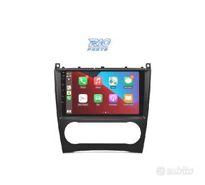 RADIO GPS ANDROID 13 PER MERCEDES CLASSE C W203 CL