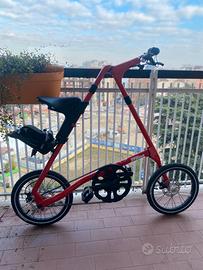 Bicicletta pieghevole STRIDA Red Devil come nuova