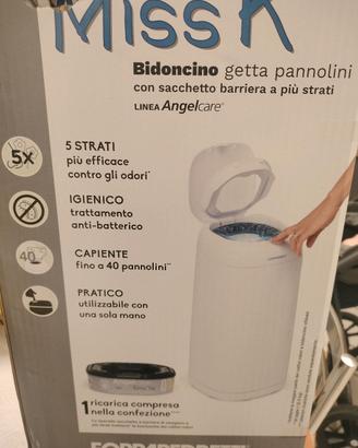 bidoncino getta pannolino 