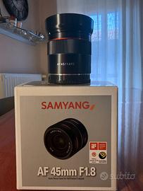 Samyang AF 45mm f/1.8 (Sony)