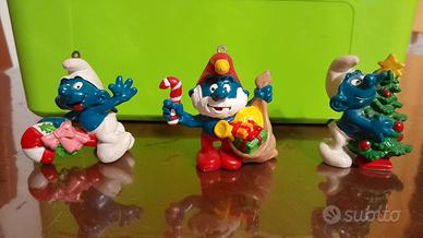 Puffi natalizi anni 1980