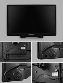 televisione 44*74 compreso di staffa