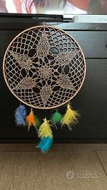 Acchiappasogni fatto a uncinetto