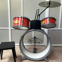 Batteria bambini bontempi rock drummer