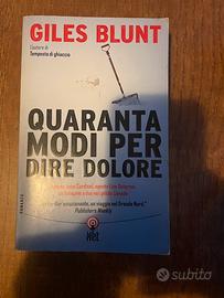 Quaranta modi per dire dolore