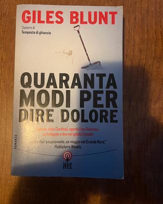 Quaranta modi per dire dolore
