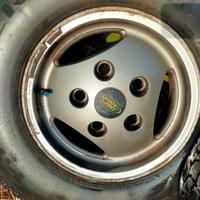 cerchi in lega (4) range rover prima serie da 16"