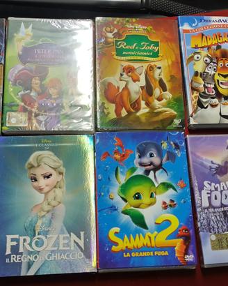 Lotto 15 DVD cartoni animati nuovi