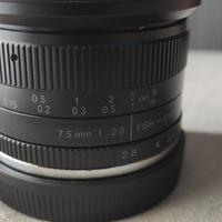 7Artisans 7,5mm f2.8 Fish-Eye Sony E Mount