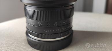 7Artisans 7,5mm f2.8 Fish-Eye Sony E Mount