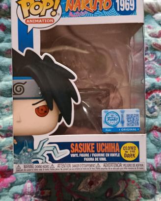 scatola Funko pop Sasuke uchiha