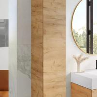 Mobile a colonna sospeso per bagno 140×35×32