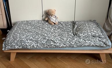 letto per bambino in legno 140X70cm