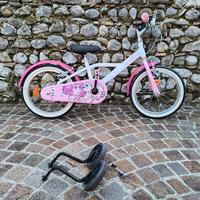 Bicicletta Bimba 16" B'Twin Robobike - Ottime Cond