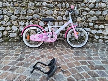 Bicicletta Bimba 16" B'Twin Robobike - Ottime Cond