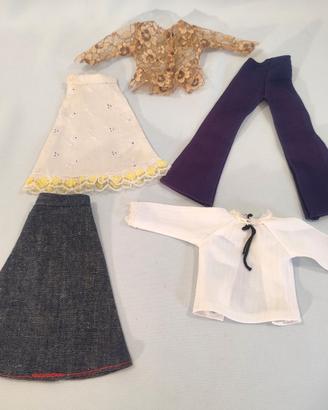 BARBIE LOTTO ABITI CLONE ANNI 70 VINTAGE