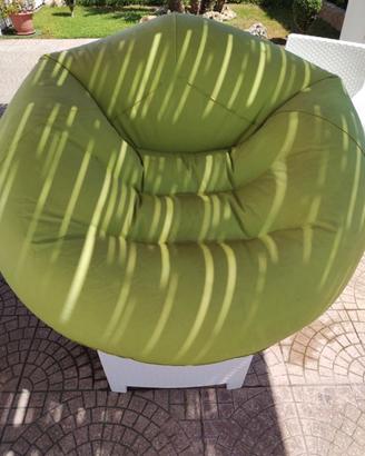 Poltrona gonfiabile per mare o piscina
