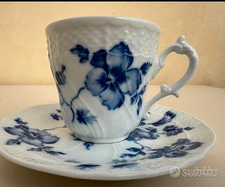 Rosa Blu Ginori servizio da 6 tazze